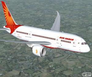 yapboz Air India Hindistan ana havayolu olduğunu.